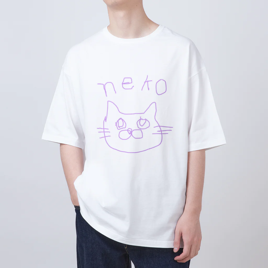 ゆるデザイン shopのゆるにゃんこ Oversized T-Shirt