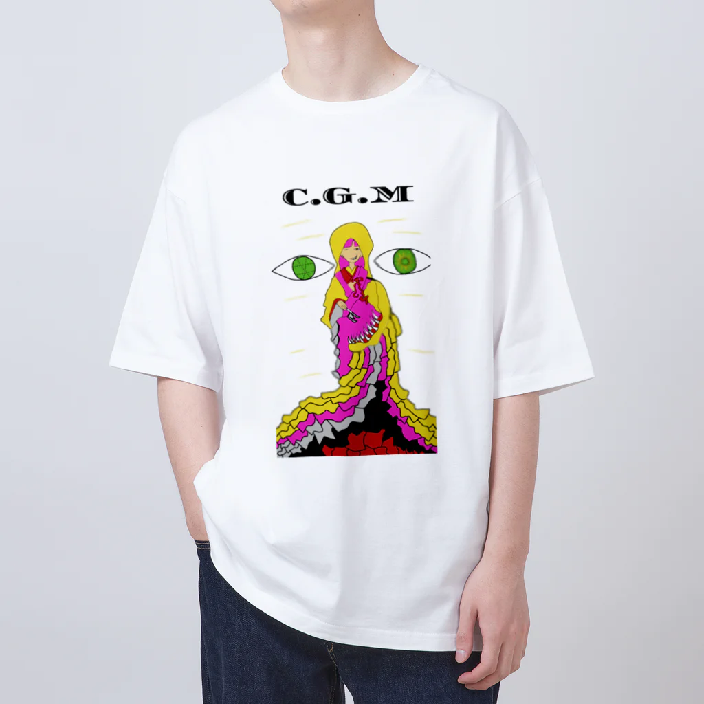 Create Good Mood(C.G.M)のC.G.Mチャン オーバーサイズTシャツ