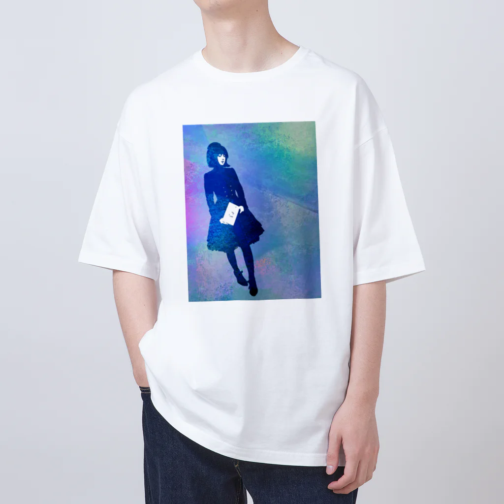 technophilia philosophyの文学少女 - literature girl - Oversized T-Shirt