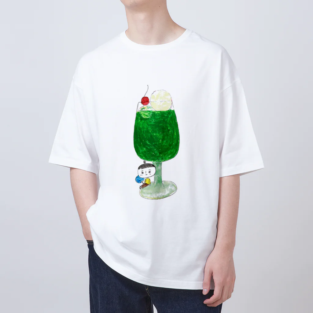 iii sum+ illustrationのmelon soda Oversized T-Shirt