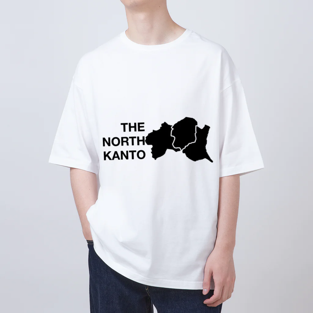 ちくわぶSHOPの北関東【THE NORTH KANTO】 オーバーサイズTシャツ