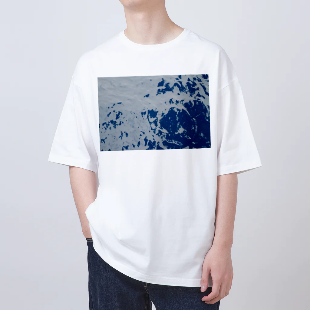 mawarukのディープブルー Oversized T-Shirt