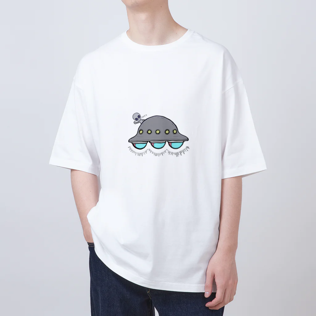 みねすとろうね　（SoRa.）のひこうぶったいとぐれいさん オーバーサイズTシャツ