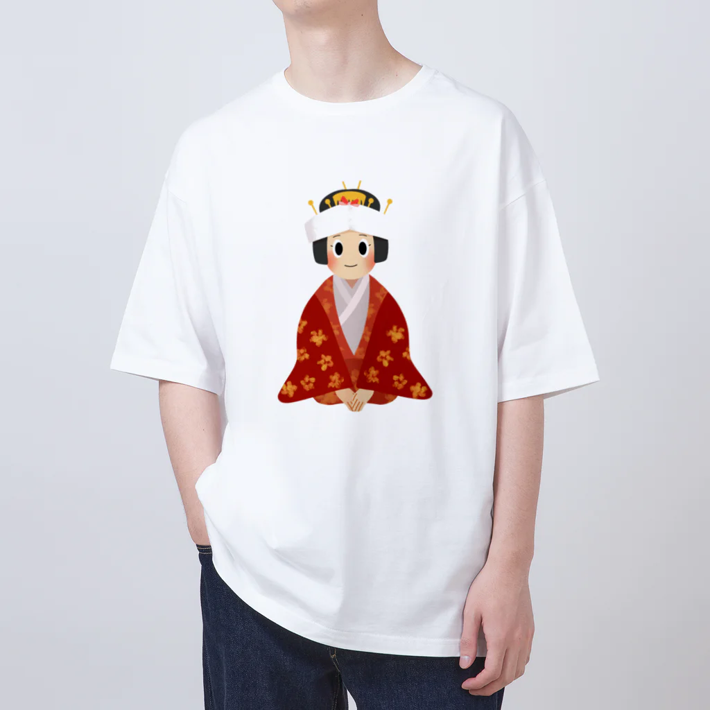 Mashiro2023の和装の花嫁 Oversized T-Shirt