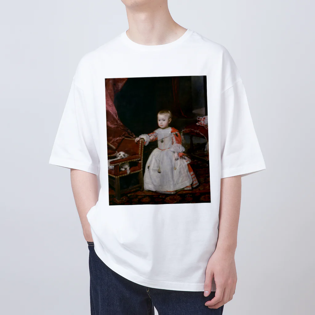 世界美術商店の皇太子フェリペ・プロスぺロの肖像 / Portrait of Prince Philip Prospero Oversized T-Shirt