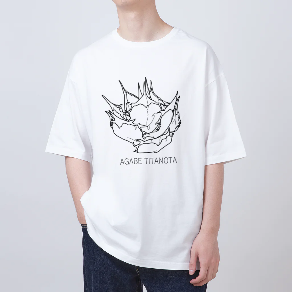 nrms0901のアガベ Oversized T-Shirt