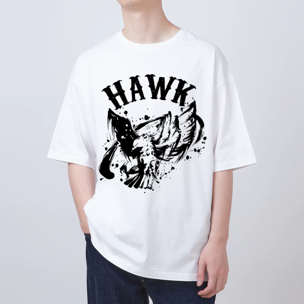 TRAVA design SHOPのHAWK Oversized T-Shirt