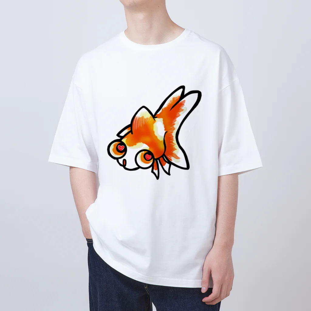 魚類のでめきんくん オーバーサイズTシャツ