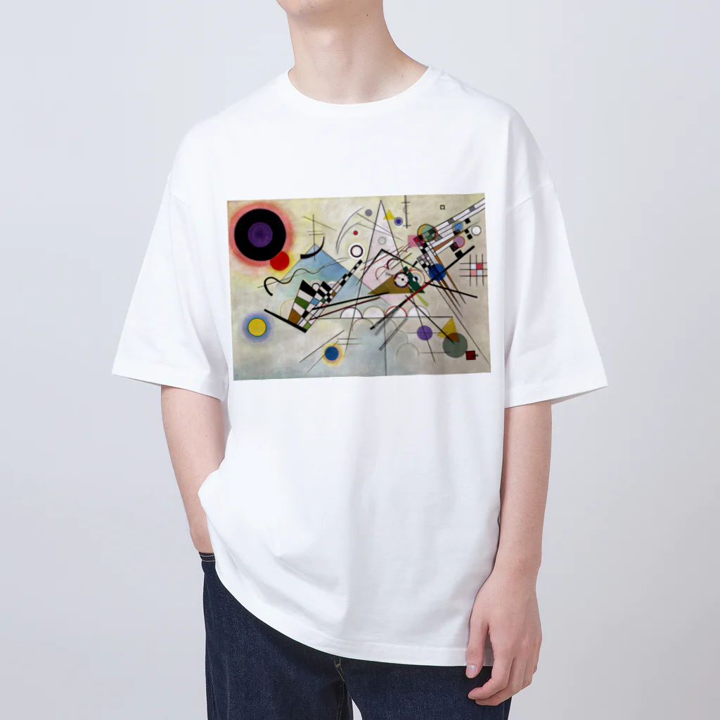 世界美術商店のコンポジションVIII / Composition VIII オーバーサイズTシャツ