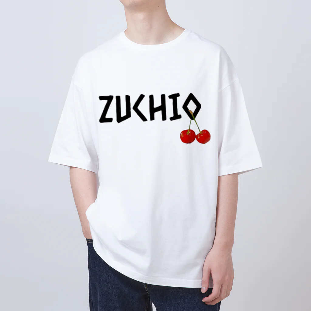 ZUCHIO BRANDのチェリーロゴ(フロントプリント) Oversized T-Shirt