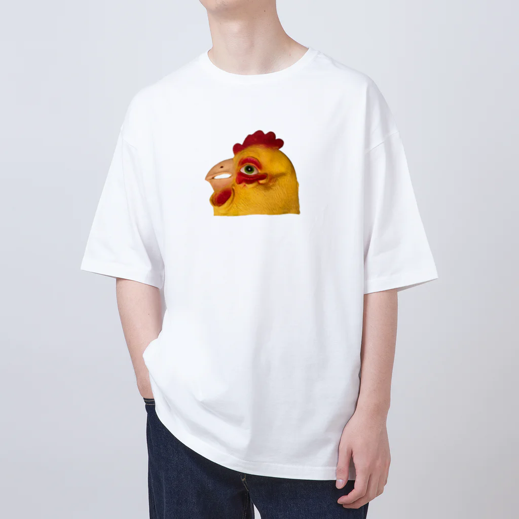 とっしー 噂音トシの鶏 Chikin オーバーサイズTシャツ