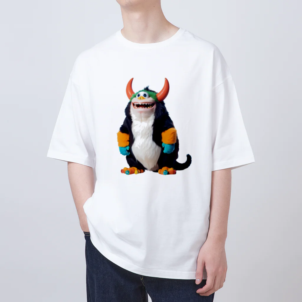 ソワソワのリスザル Oversized T-Shirt