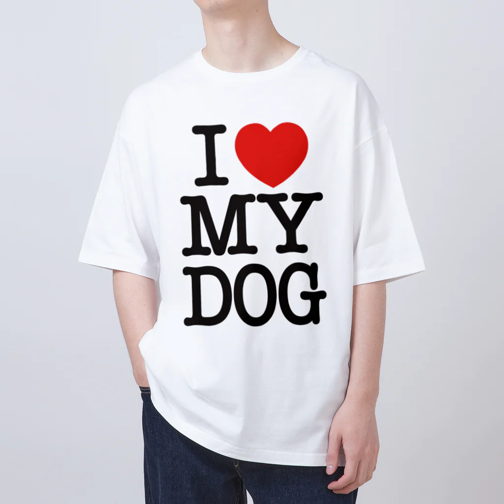 I LOVE SHOPのI LOVE MY DOG オーバーサイズTシャツ