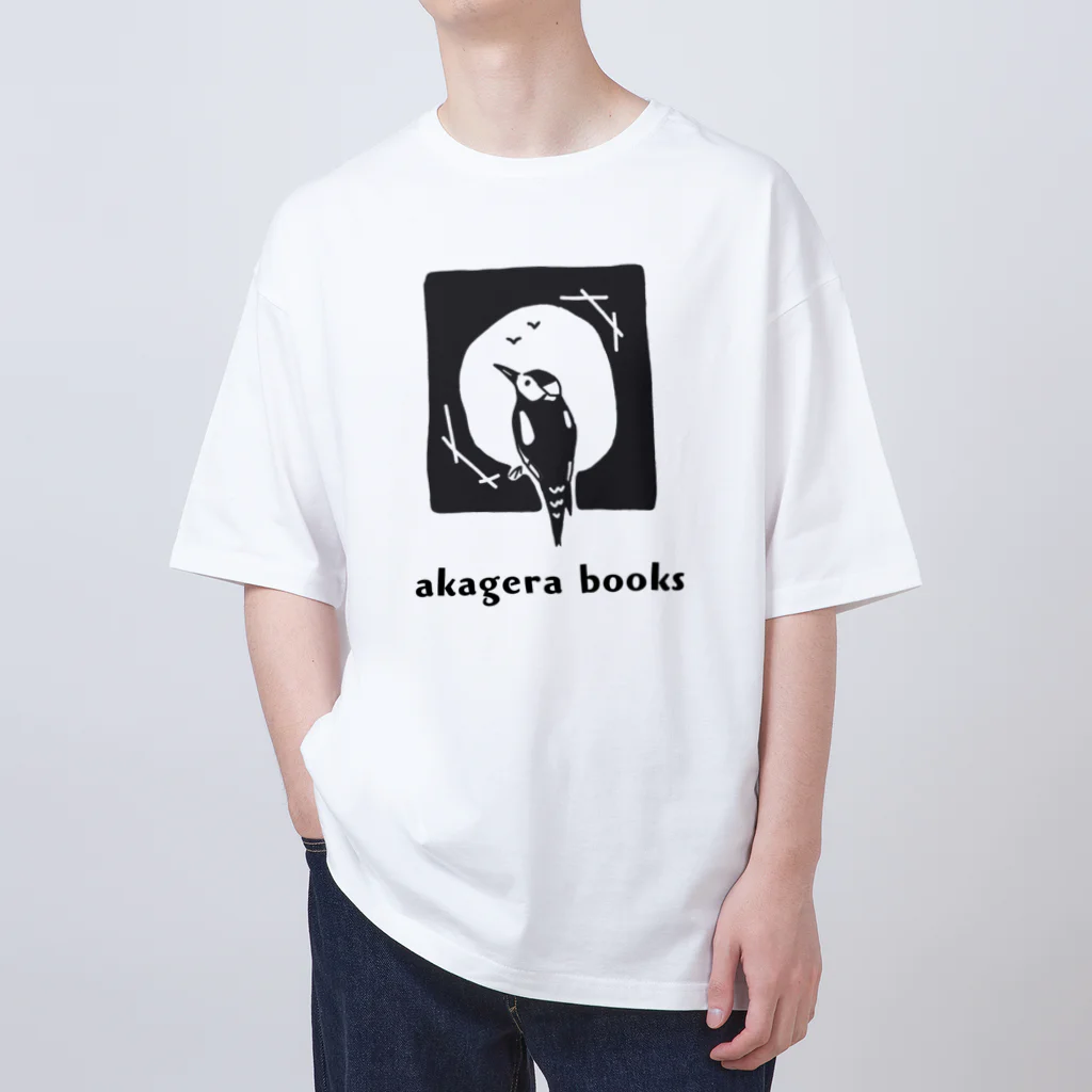 アカゲラブックスのakageraくん オーバーサイズTシャツ