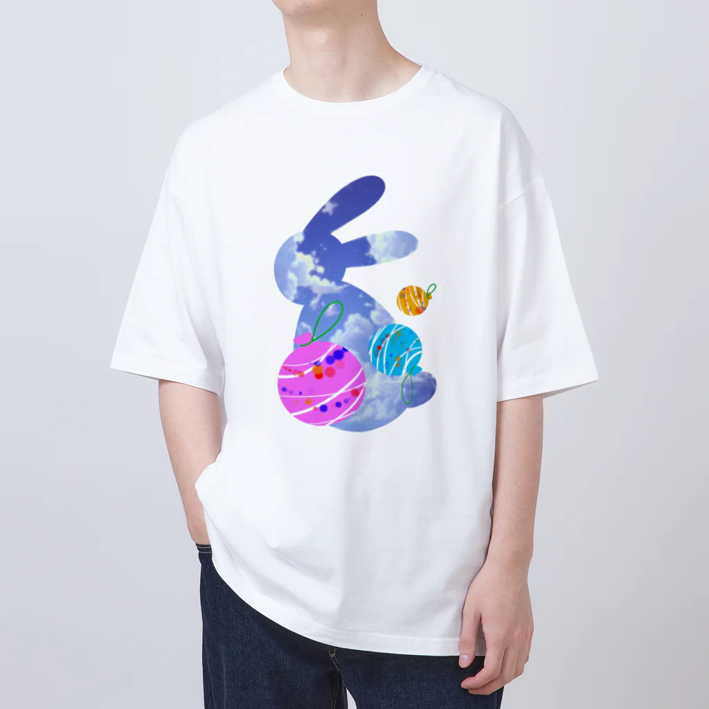 Rabbitflowerの夏の思い出 Oversized T-Shirt