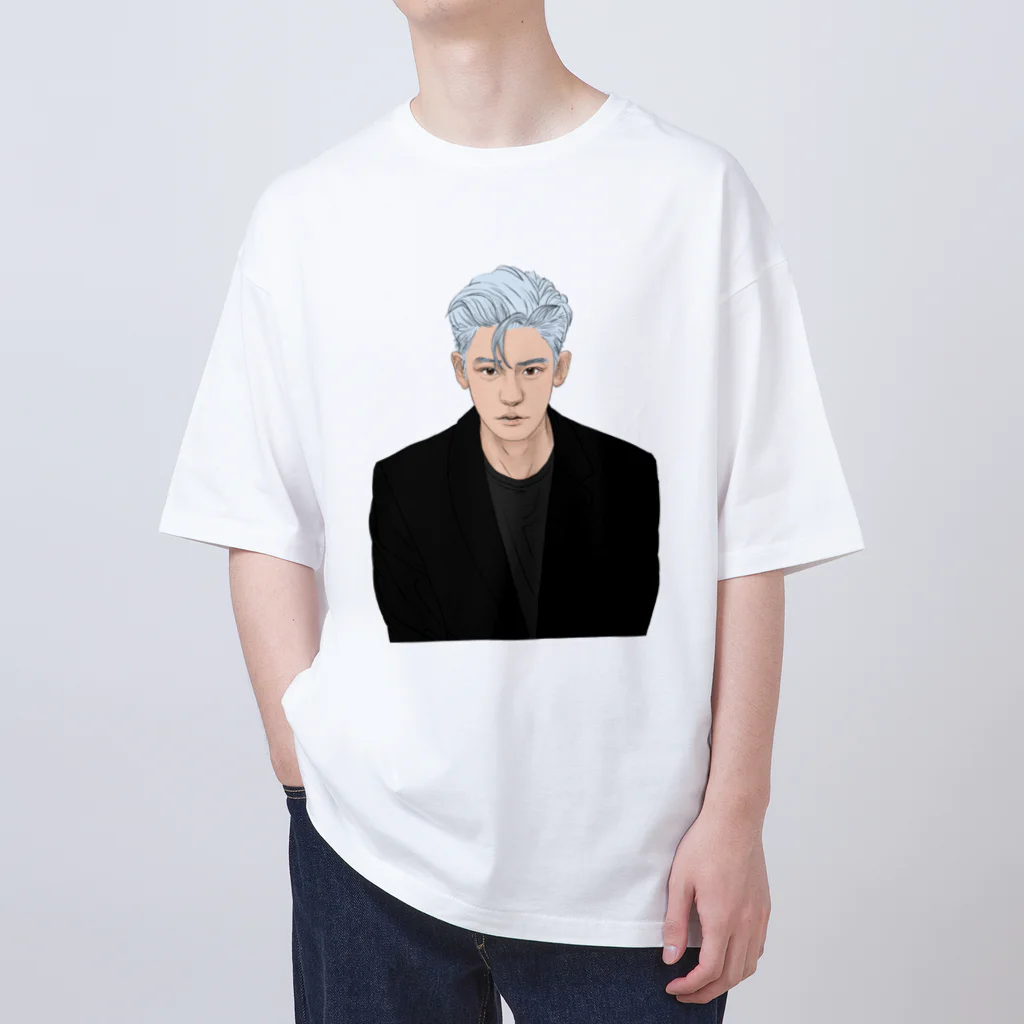 Hoai.art.jpのEXO PARK CHANYEOL fanart  オーバーサイズTシャツ