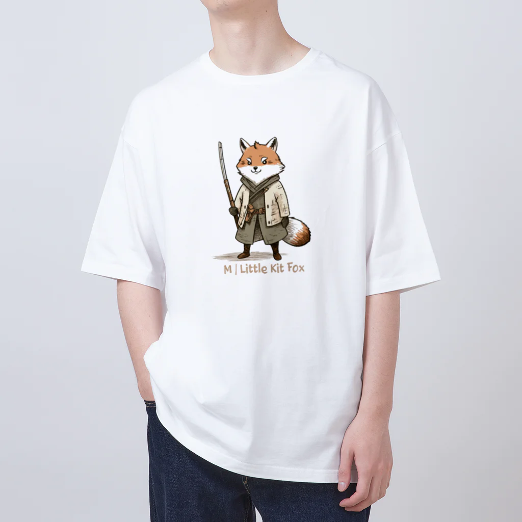 みゆみん@YouTuber ／M|Little Kit Foxの三代目 狐兵衛 Tシャツ オーバーサイズTシャツ