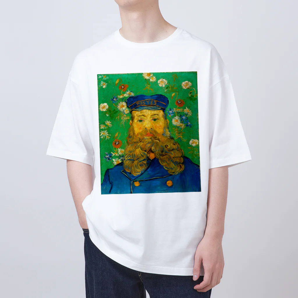 世界美術商店の郵便配達人ジョゼフ・ルーラン / Portrait of Joseph Roulin Oversized T-Shirt