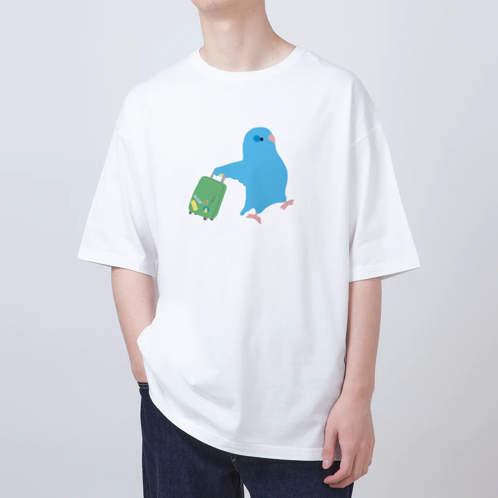 オグチヨーコの青い鳥ちゃん、旅に出る オーバーサイズTシャツ