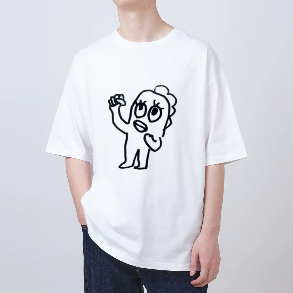 @Pori5n_のKYOURYU オーバーサイズTシャツ