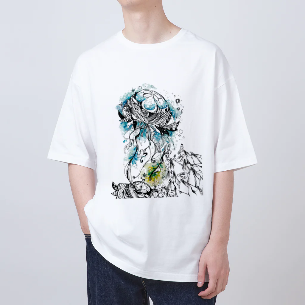 きのこのおうちのくらげくん オーバーサイズTシャツ