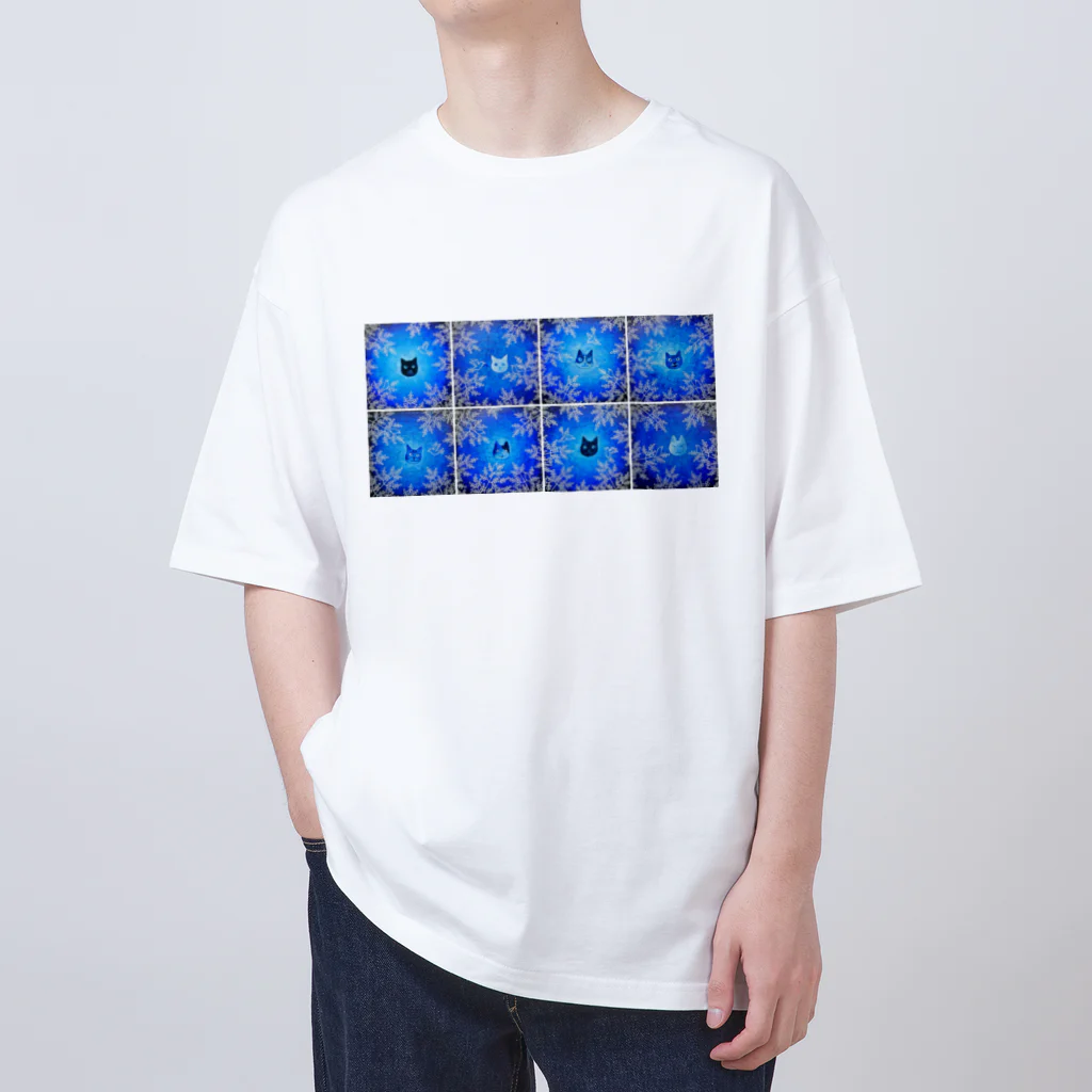 Caoli design shopの森の猫たち２ Oversized T-Shirt