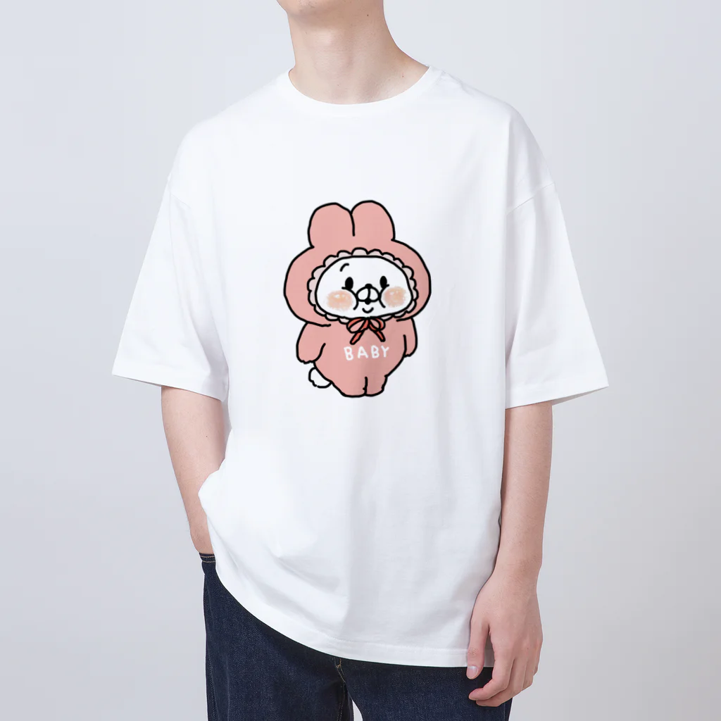 saimari＠LINEスタンプ販売中のBABY？ぶーぶーちゃん Oversized T-Shirt