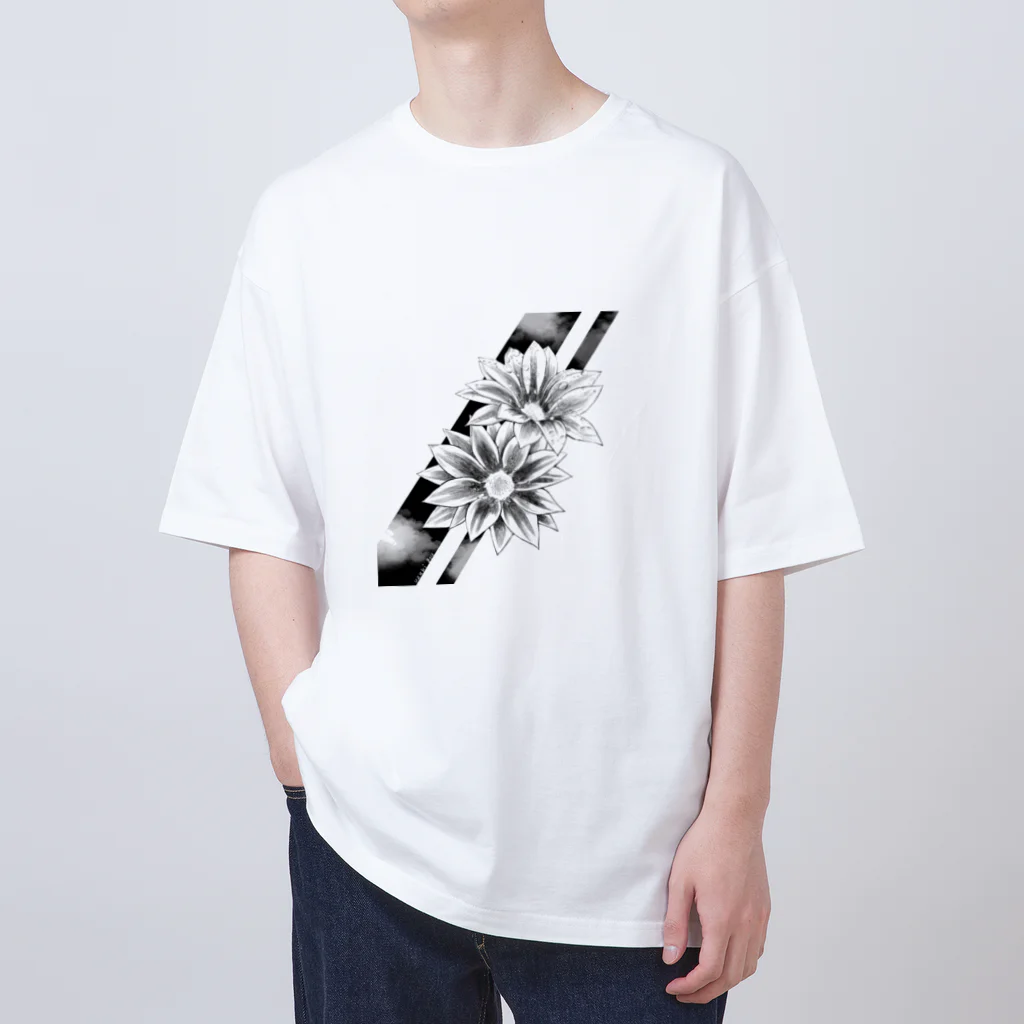 ごうの庭の花 オーバーサイズTシャツ