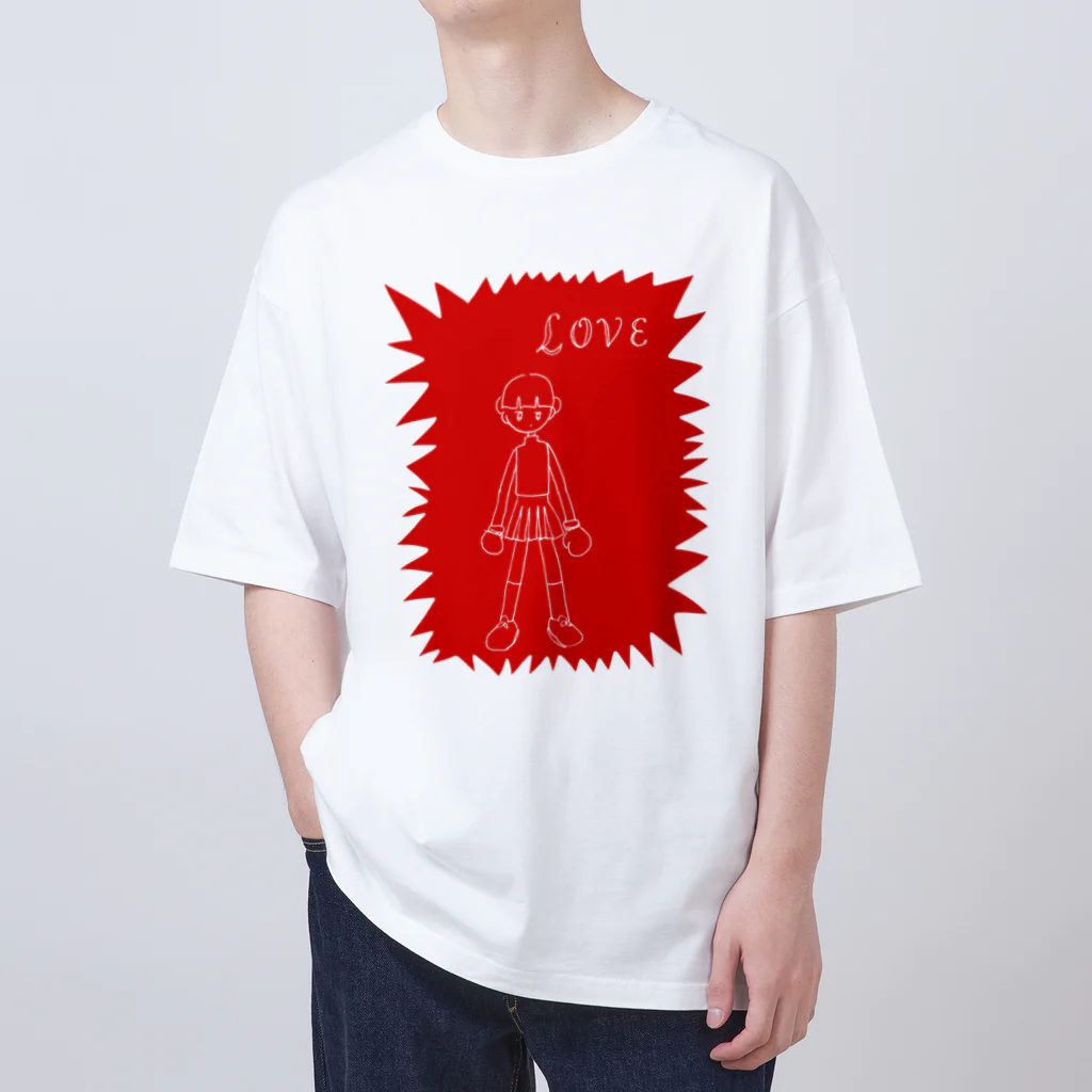 寿々木ここねのlove fight Oversized T-Shirt