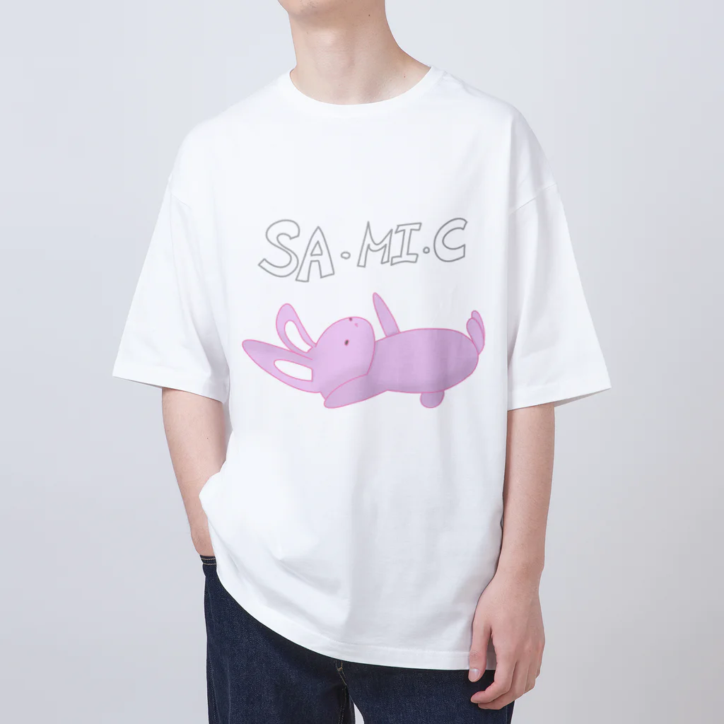 天琉-ﾃﾙ-❄️️🎨のSAMICうさぎ オーバーサイズTシャツ