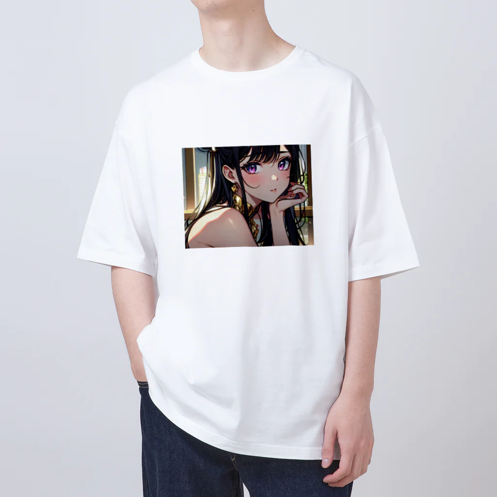 ohiyaのアンニュイ美少女ちゃん オーバーサイズTシャツ