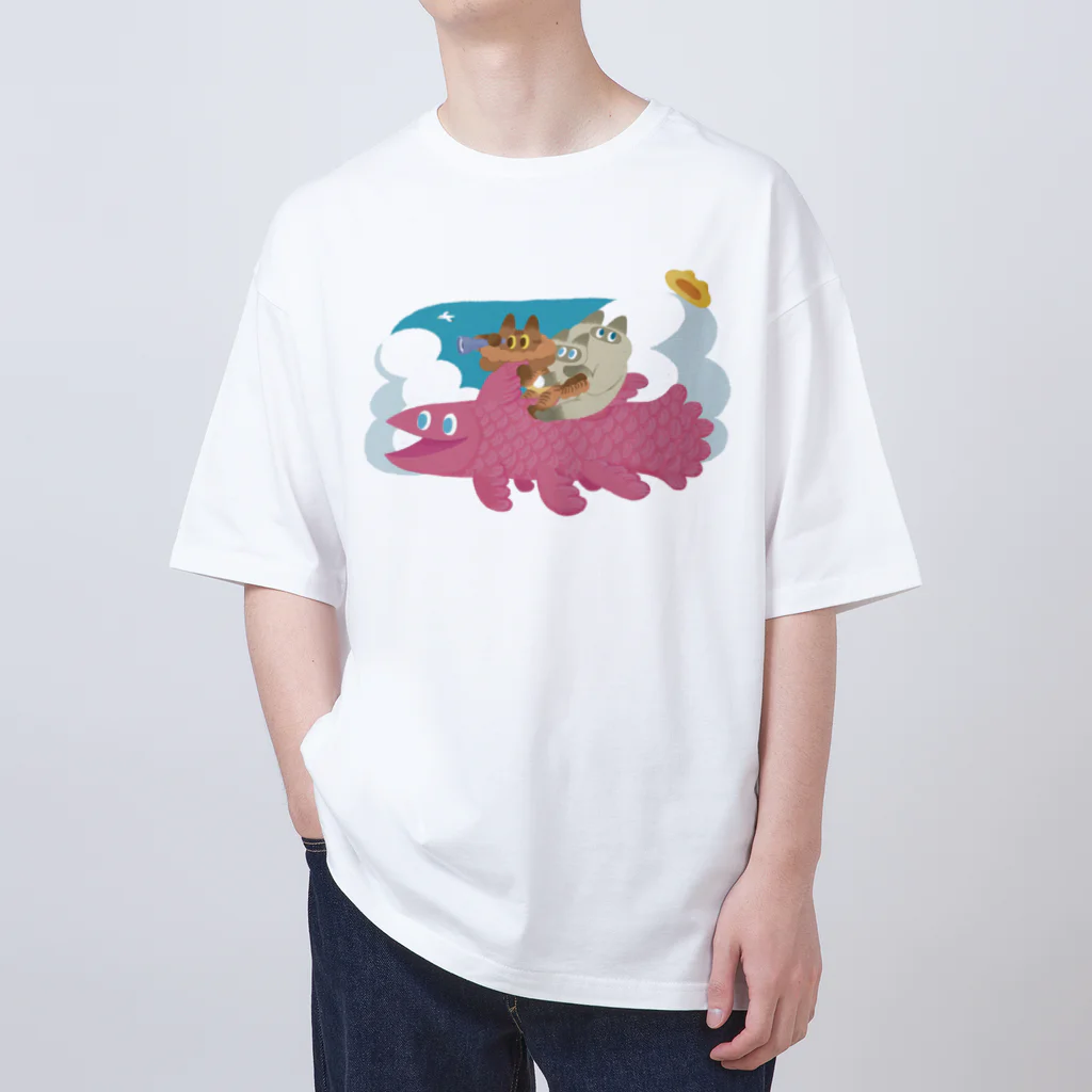 みみしゃぶといえてぃの海を見に行こう Oversized T-Shirt