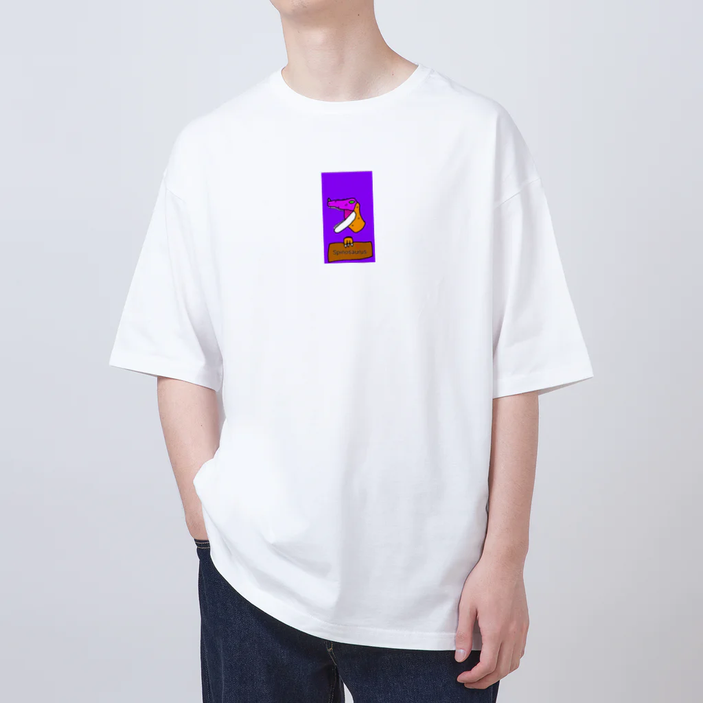 ʚ🦄ɞみつり🌈𝑆𝑂𝐷𝐴𝑆𝐻𝐼𓃗のスピノくん(恐竜) オーバーサイズTシャツ