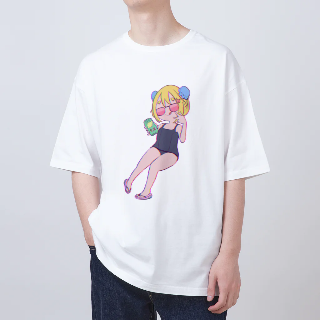 みノノン🍀のみノノンママTee”summer” オーバーサイズTシャツ