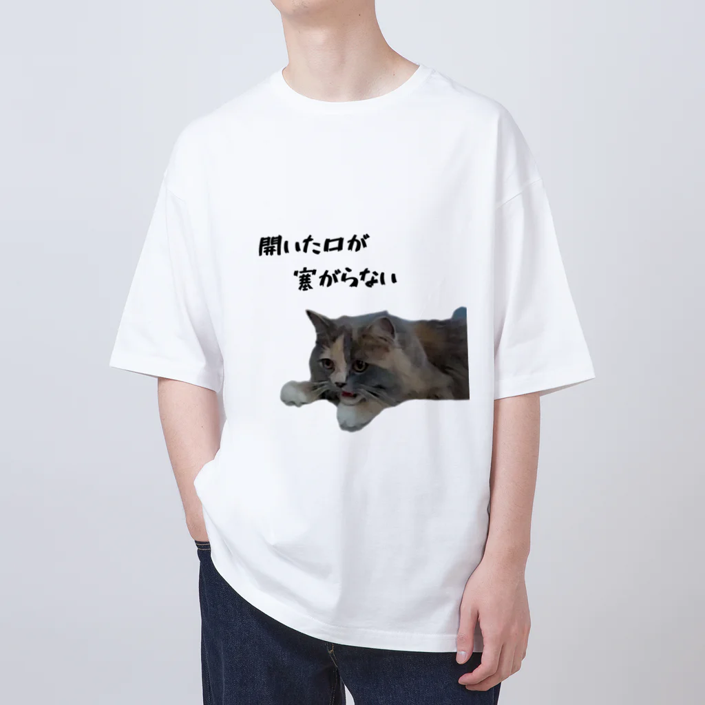 munteaのちろねこ オーバーサイズTシャツ