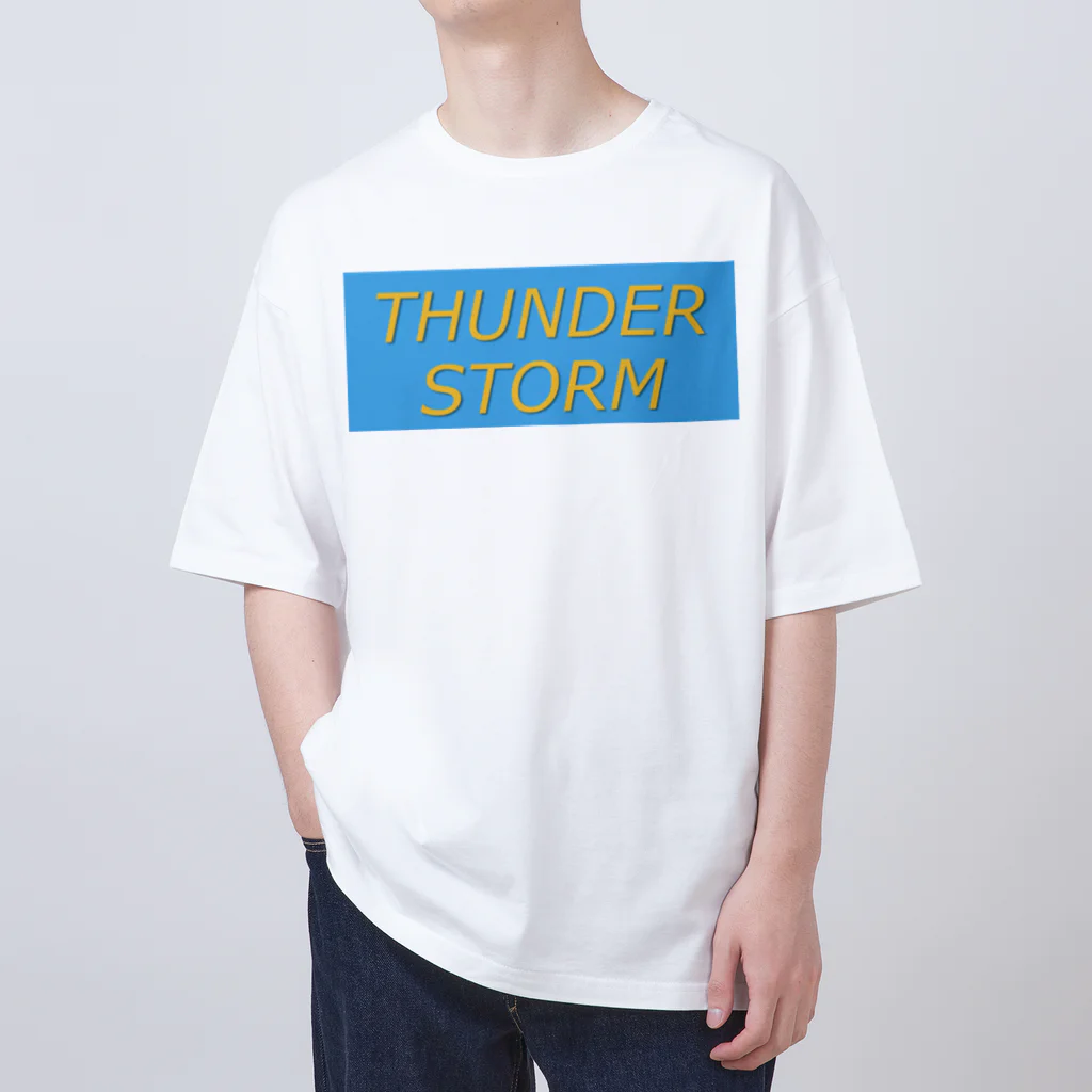 Blue ThunderのTHUNDER STORM Oversized T-Shirt