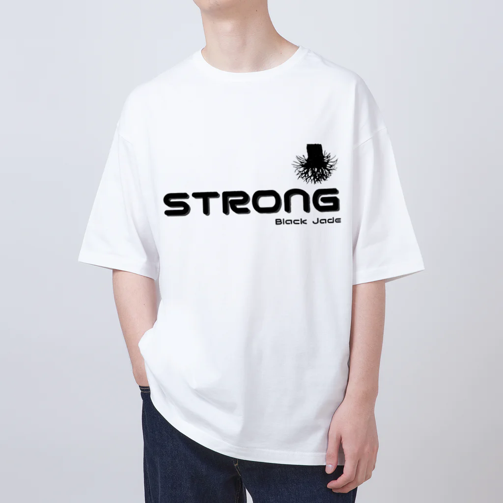 ストロング翡翠の漆黒ストロングT オーバーサイズTシャツ