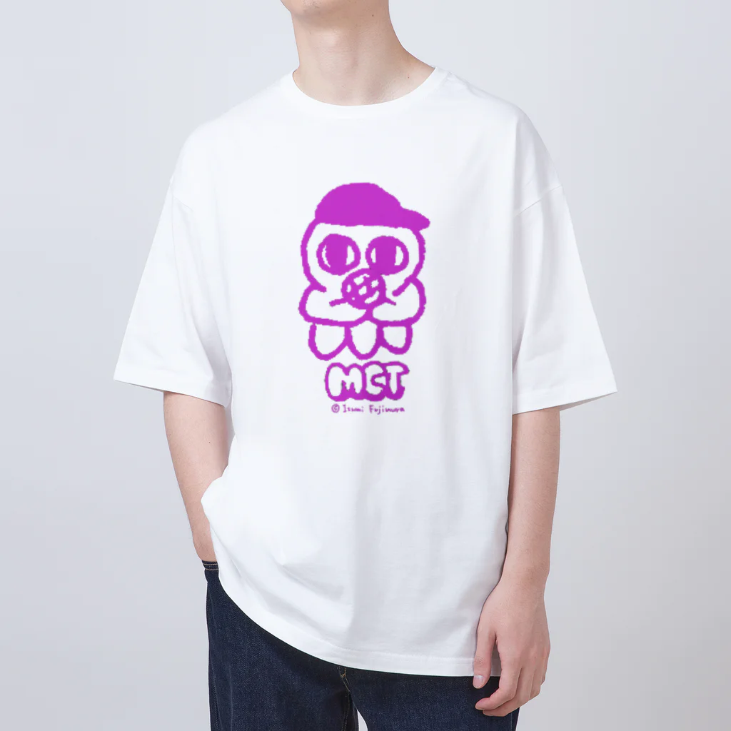 ですちゃ‼︎のラッパーたこちゃん オーバーサイズTシャツ