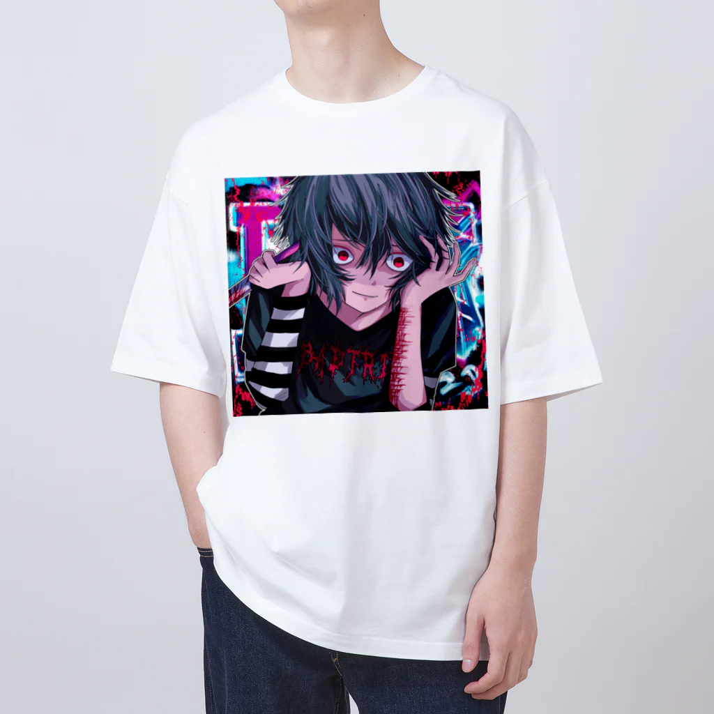 洗脳カルトランドのリスカくん Oversized T-Shirt