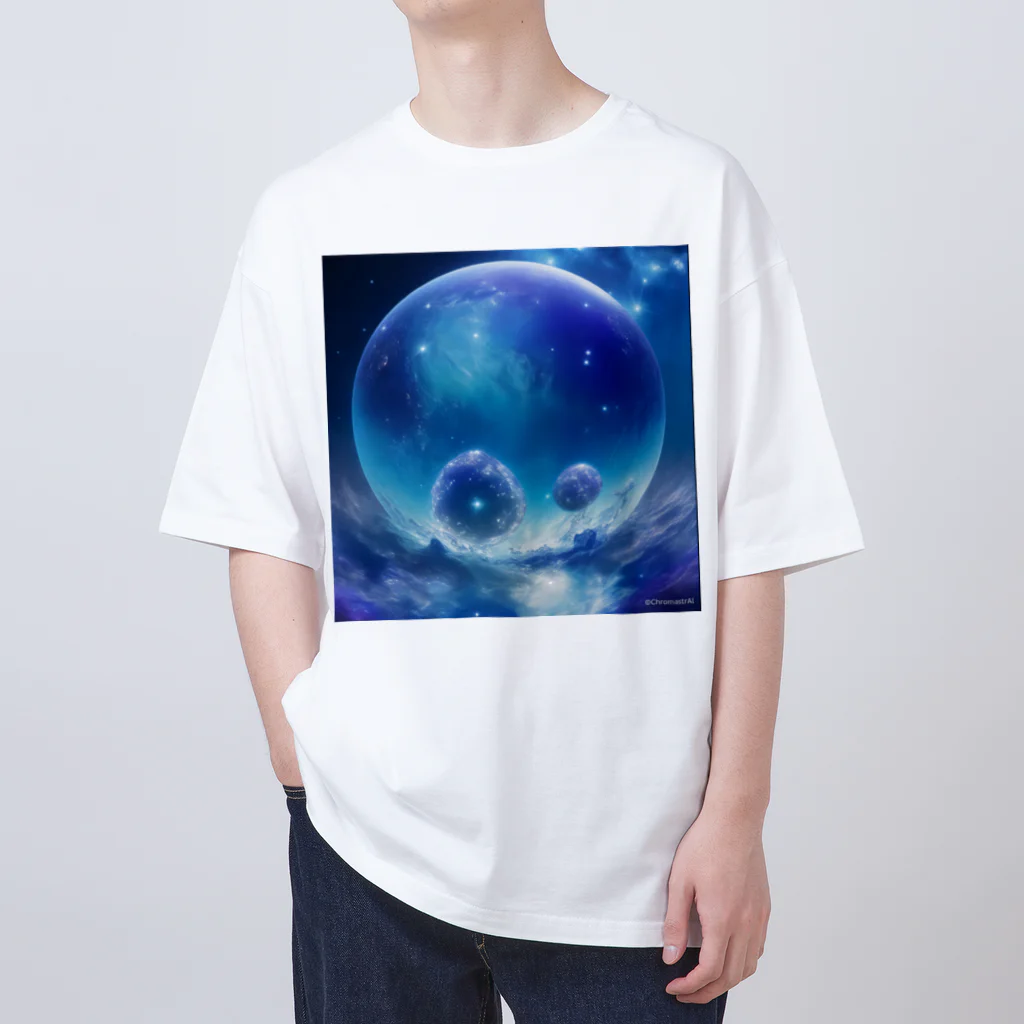 ChromastrAlのTears of the Cosmos Oversized T-Shirt