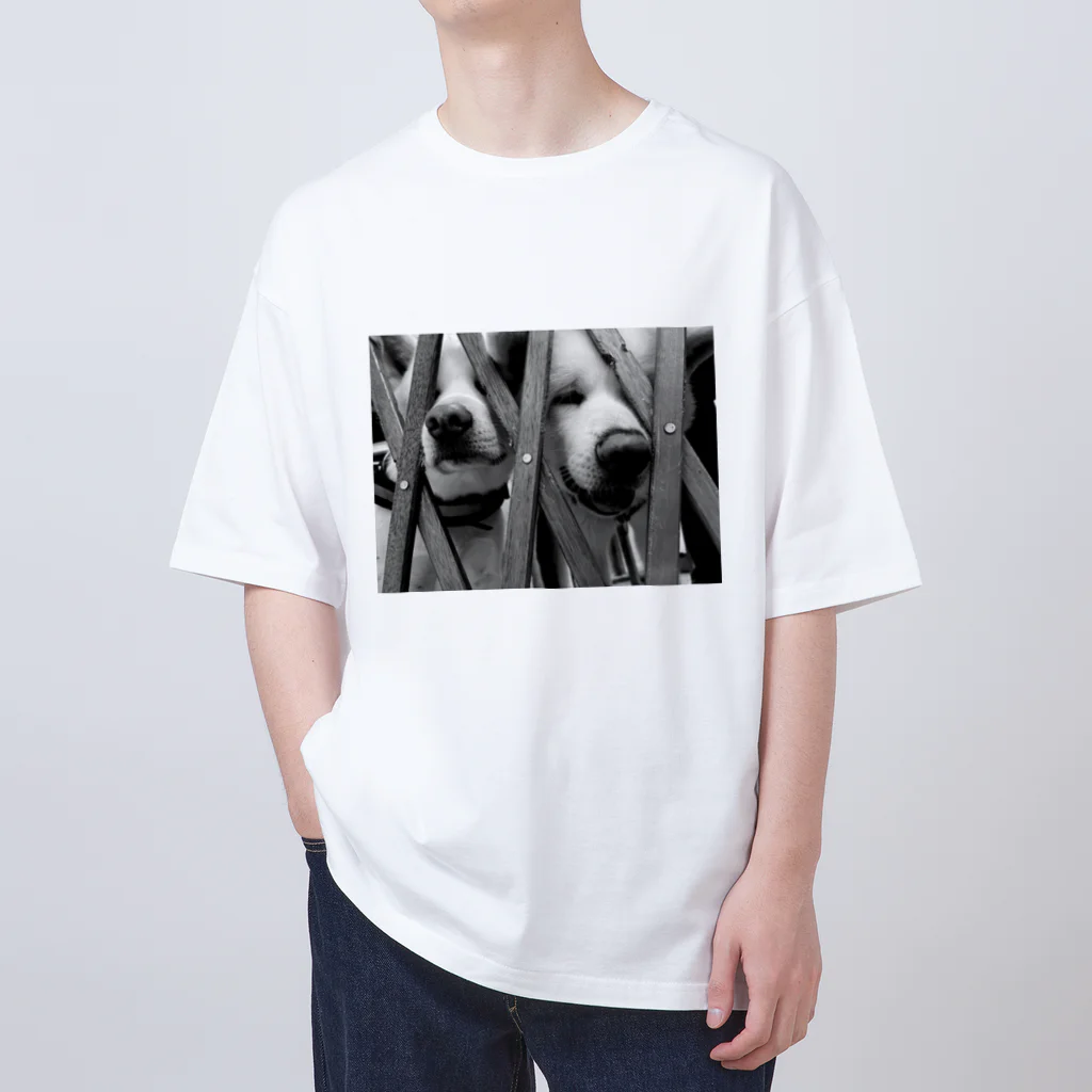 梅子&白岳の梅白 Oversized T-Shirt