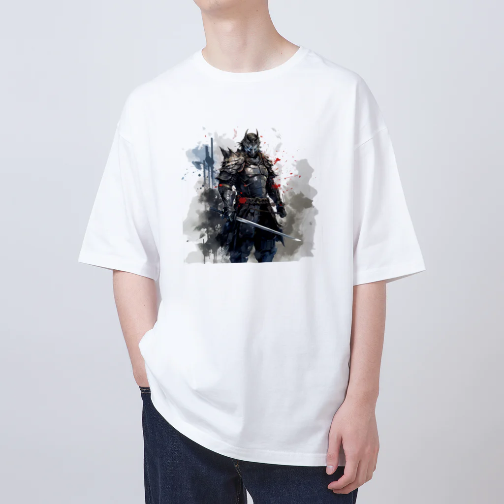 モア吉の西洋の武士 オーバーサイズTシャツ