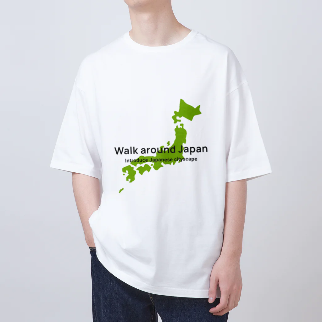 Walk around JapanのWalk around Japan オーバーサイズTシャツ