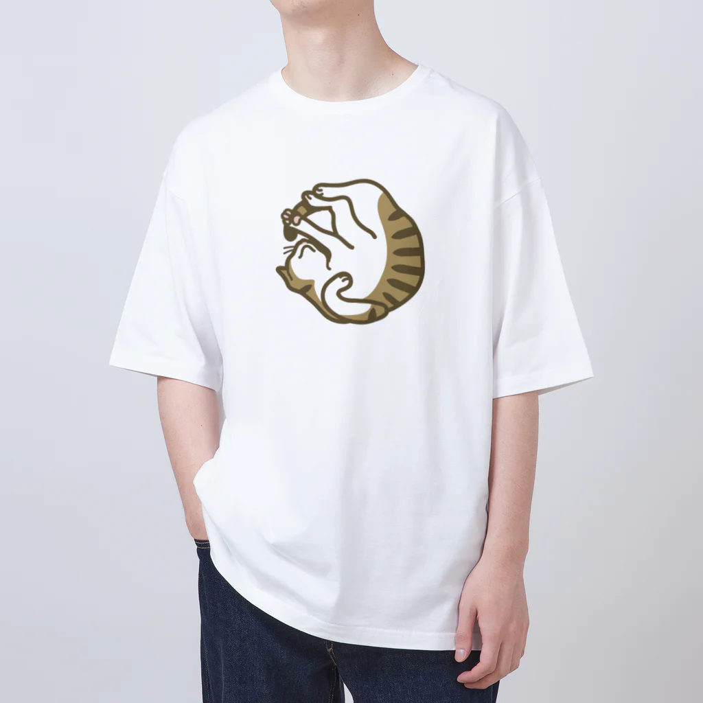 meriy designの［GUUSUKA］キジシロ オーバーサイズTシャツ