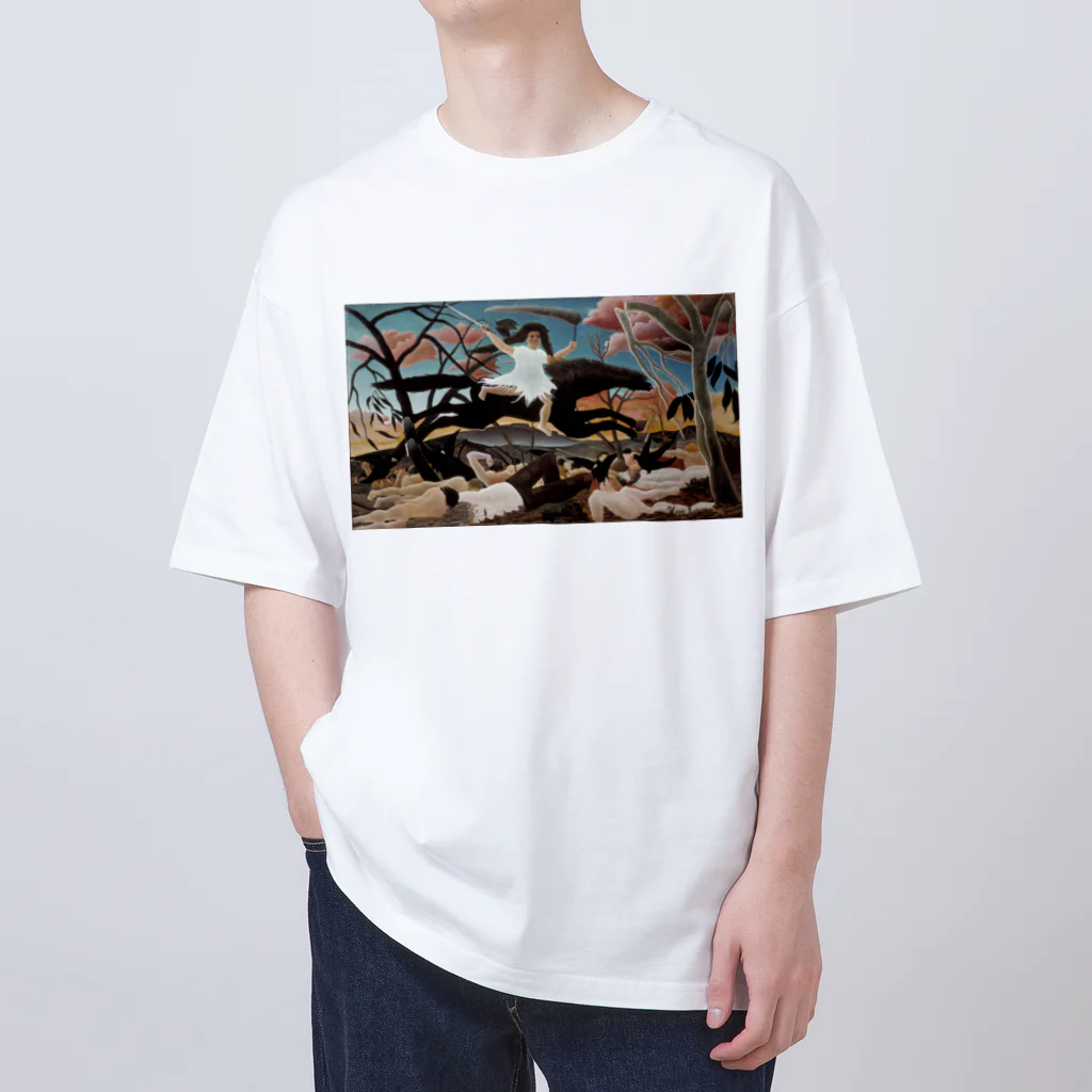 世界美術商店の戦争 / War Oversized T-Shirt