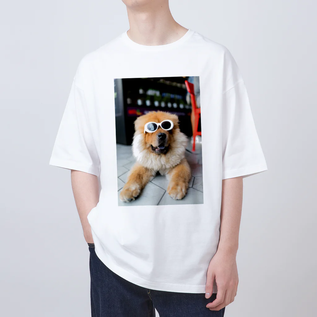 SHOP FUNNIMALSのクールなサングラスいっぬ Oversized T-Shirt