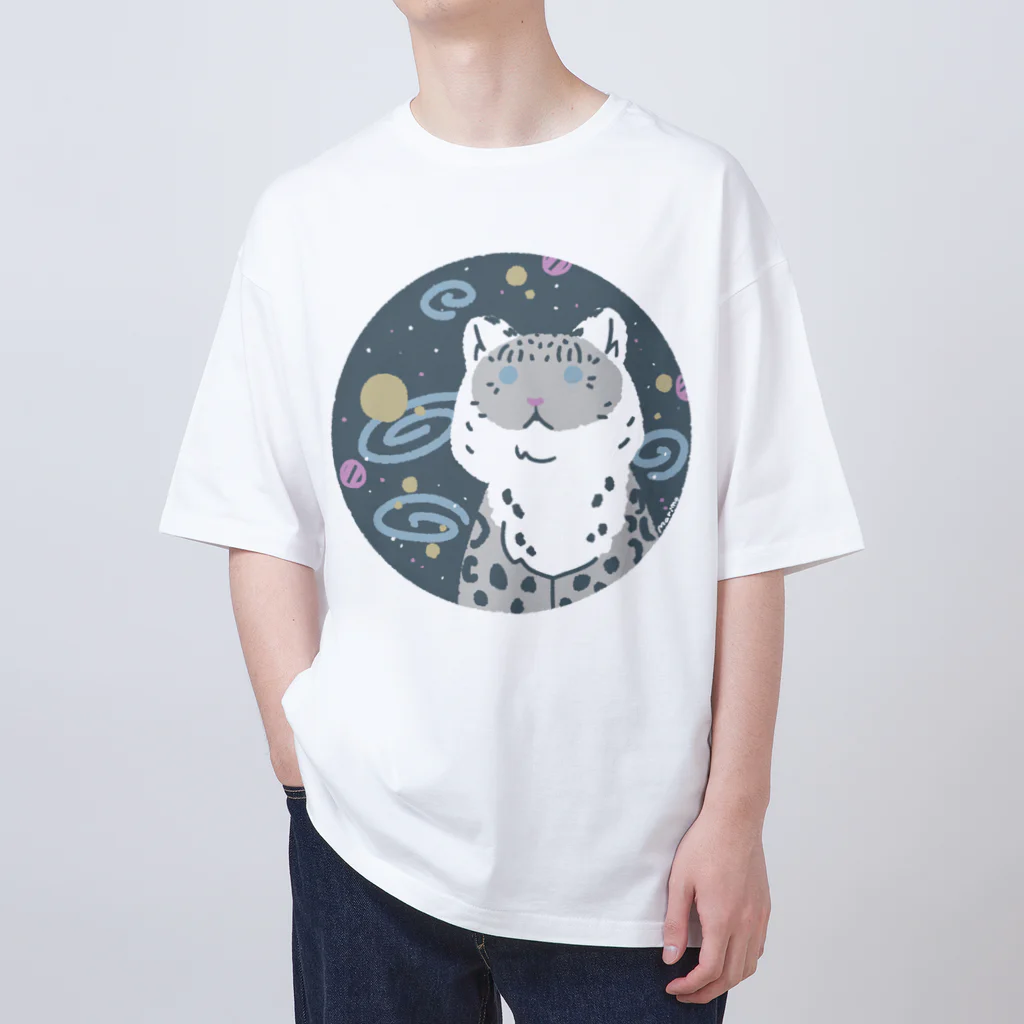 まりもの宇宙ユキヒョウ Oversized T-Shirt