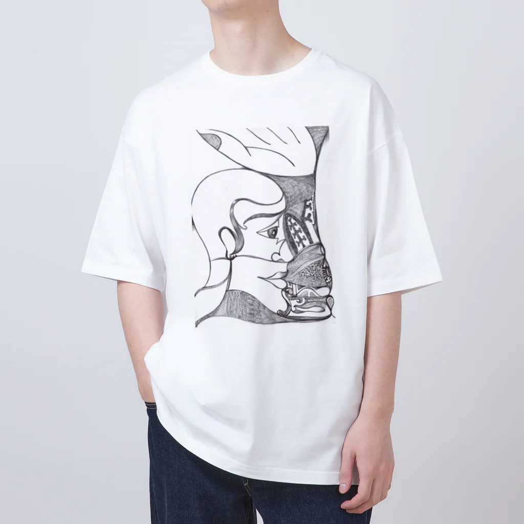 mindartist_darrow_gのKOTODAMA（言霊） Oversized T-Shirt