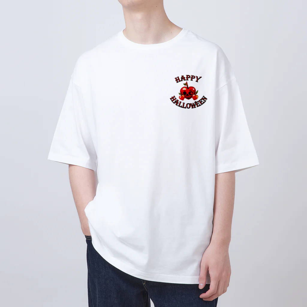 Ma--sanのHalloween：Heart Apple オーバーサイズTシャツ