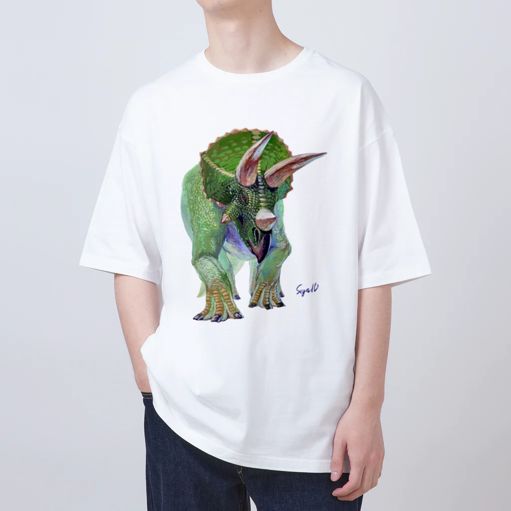 segasworksのTriceratops オーバーサイズTシャツ